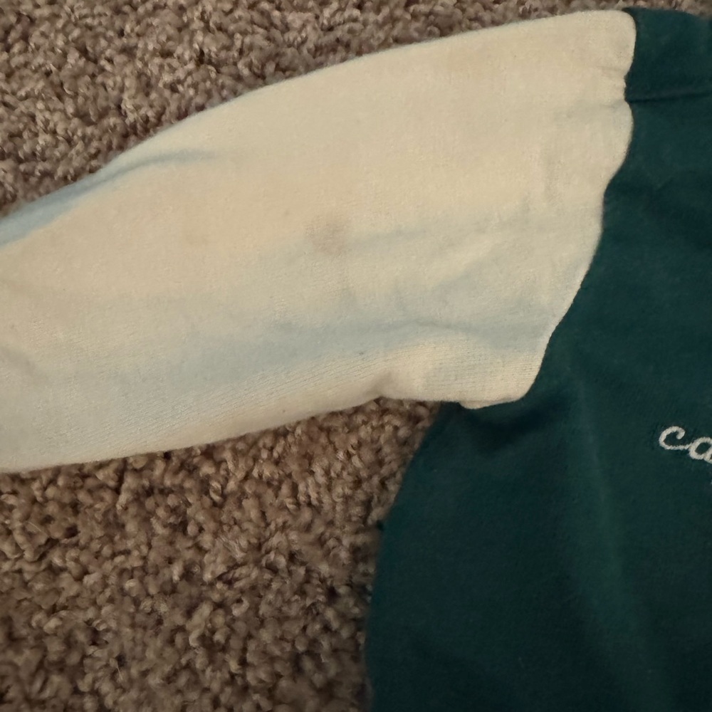 Green and Cream Casual Topcarters 24 months